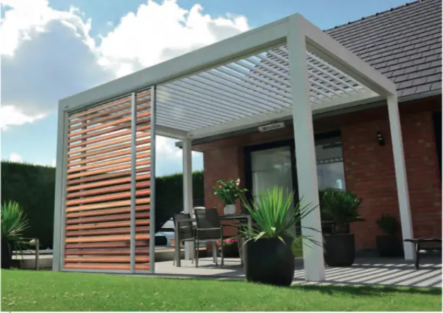 fermeture peripherique de pergola rigides ou vitrees fermeture coulissantes sur pergola sur mesure a la ciotat
